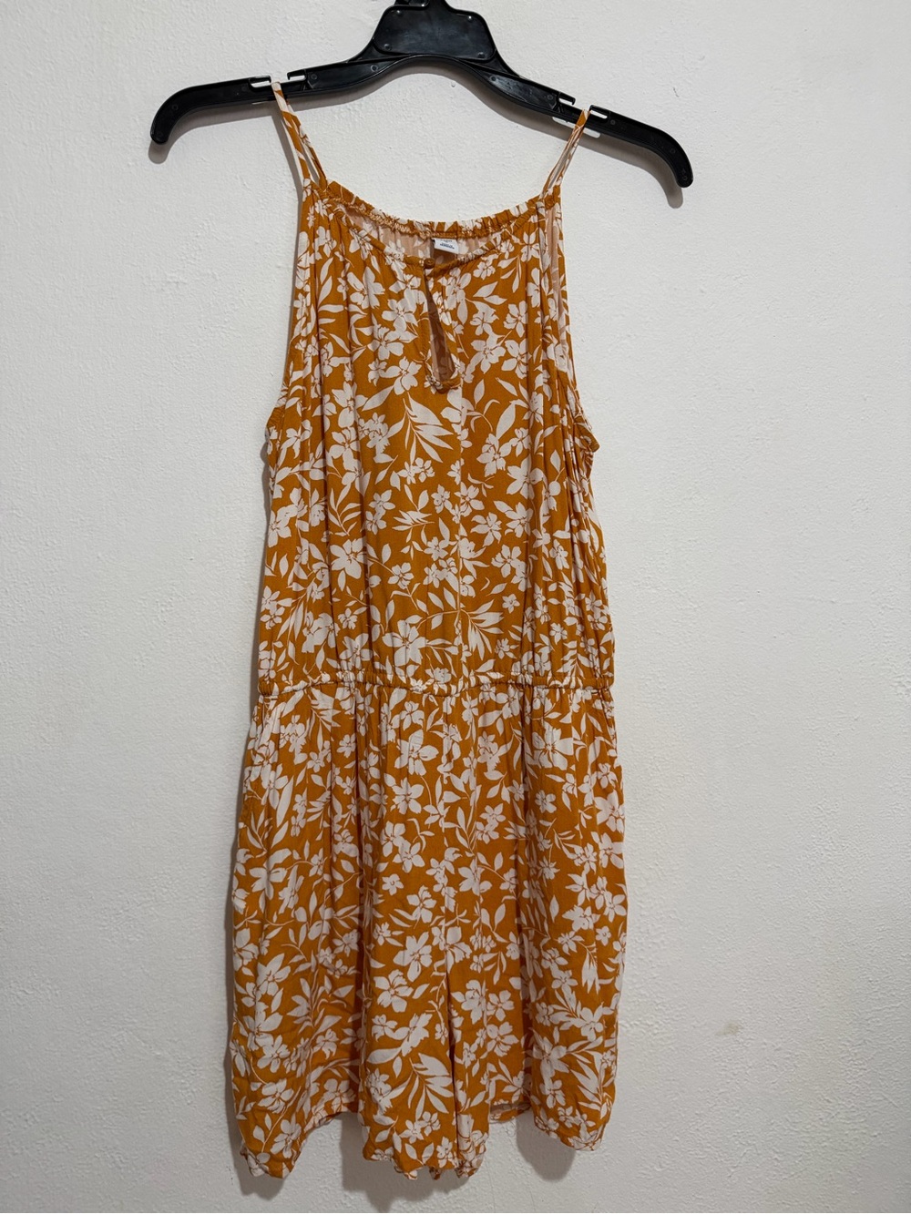 Women's Spaghetti Strap Floral Romber